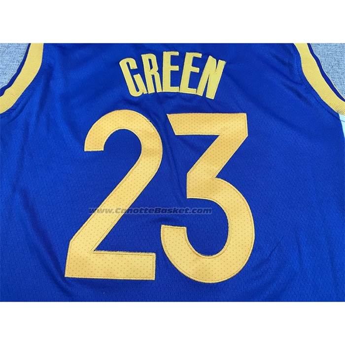 Maglia Golden State Warriors Draymond Green #23 Icon Blu